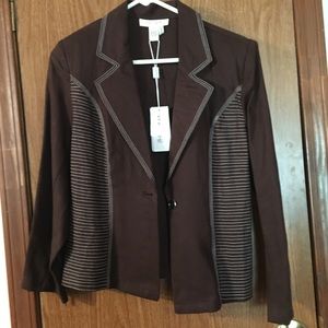 Brown blazer